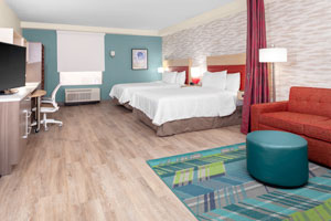 Home2 Suites  San Antonio Riverwalk -  1 King or 2 Queen Beds with Sofa Bed - Free Breakfast & Valet Parking