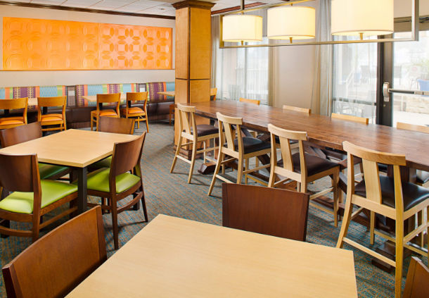 Fairfield Inn & Suites San Antonio SeaWorld breakfast area