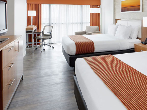 Holiday Inn San Antonio Riverwalk double bed room