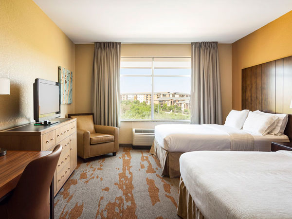 Holiday Inn SeaWorld San Antonio double bed room
